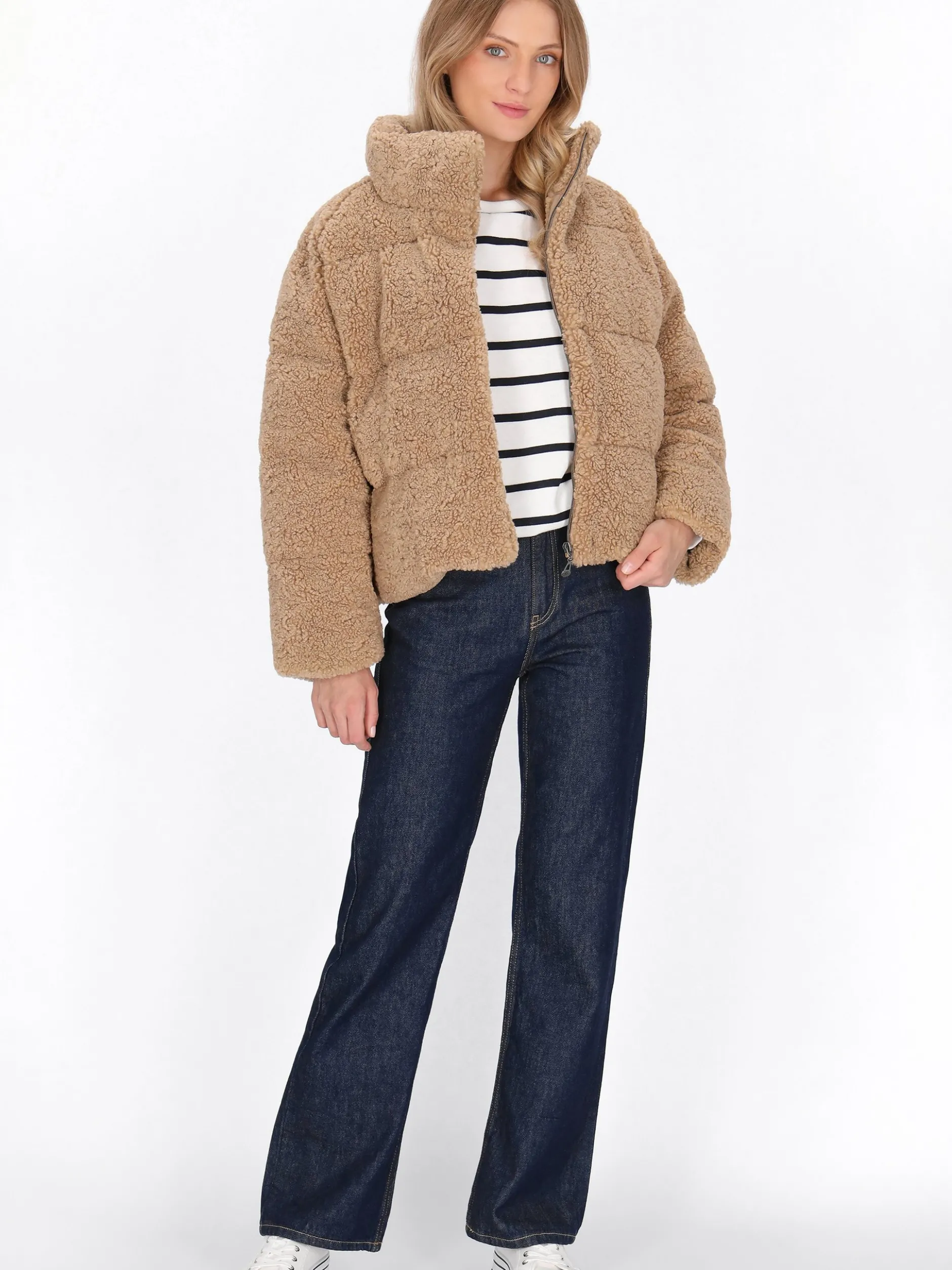 Dreimaster Damen Jacke in braun