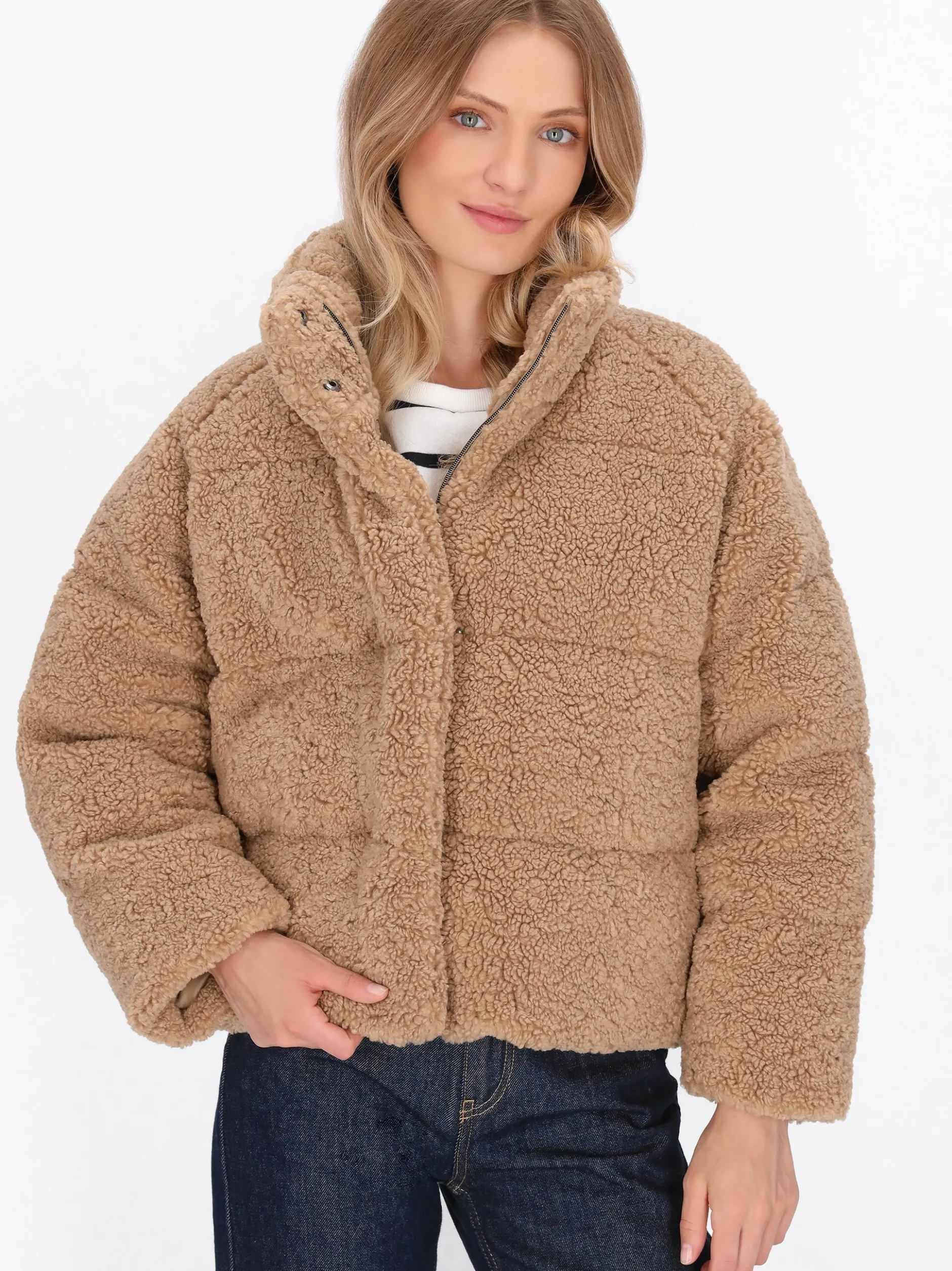 Dreimaster Damen Jacke in braun