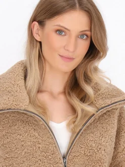 Dreimaster Damen Jacke in braun