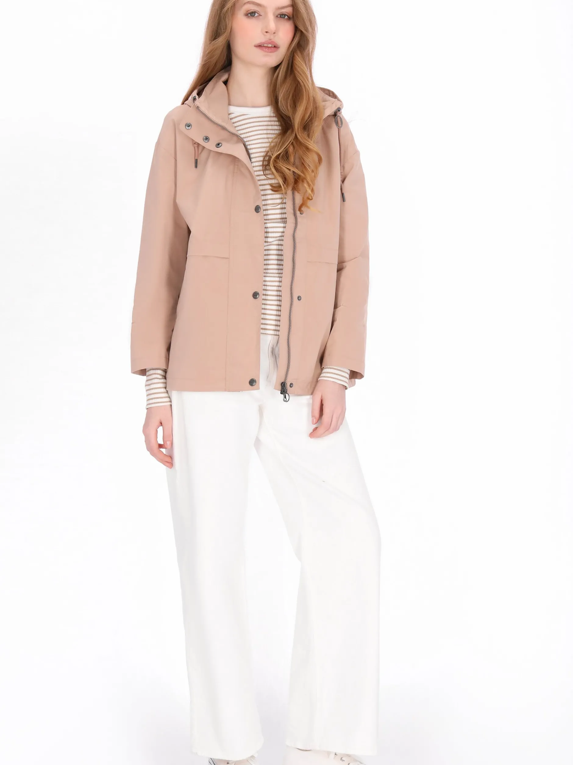 Dreimaster Damen Jacke in braun