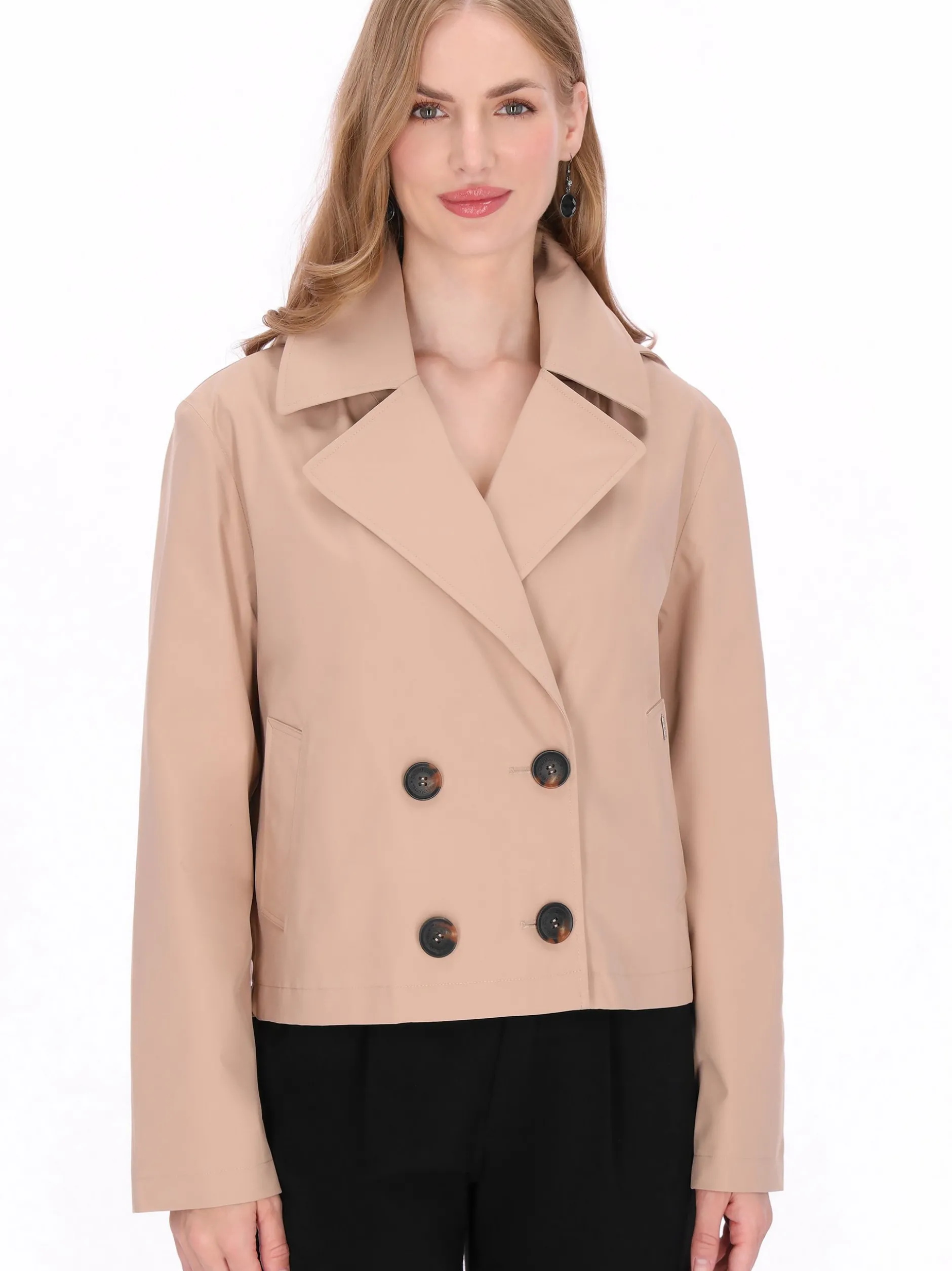 Dreimaster Damen Jacke in braun