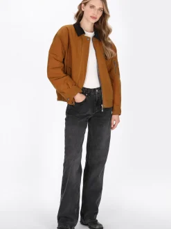Dreimaster Damen Jacke in braun