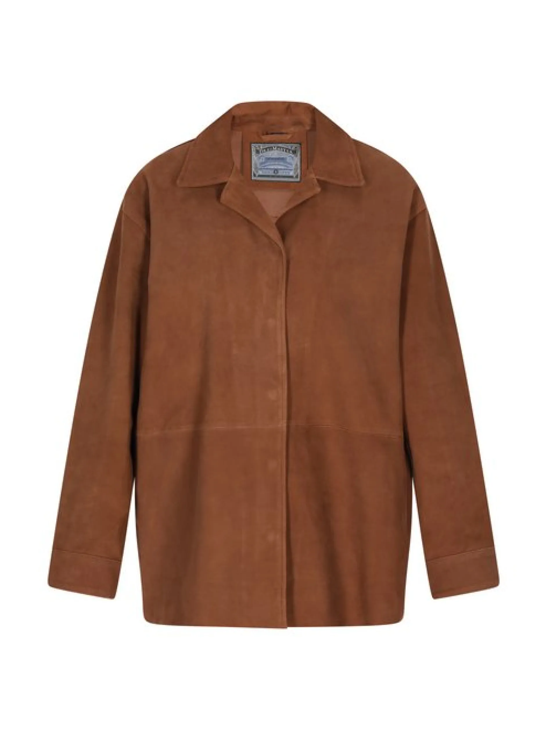 Dreimaster Damen Jacke in cognac