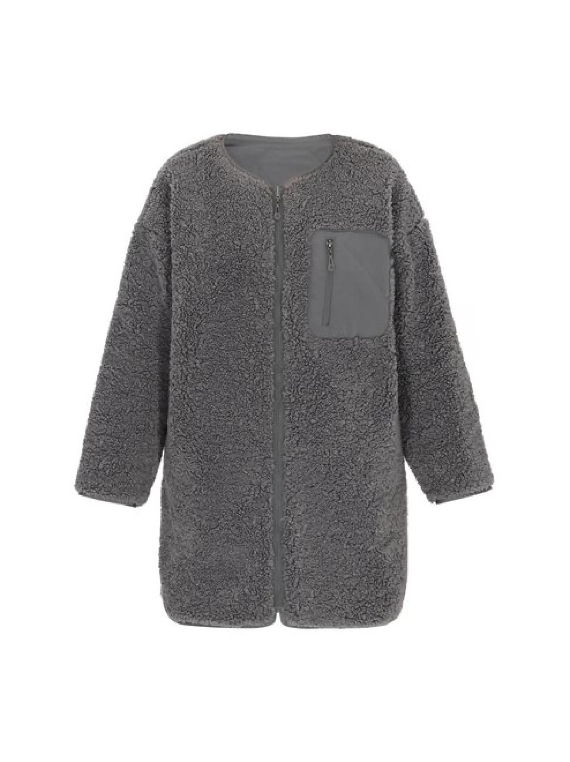 Dreimaster Damen Jacke in grau