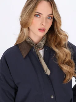 Dreimaster Damen Jacke in marine