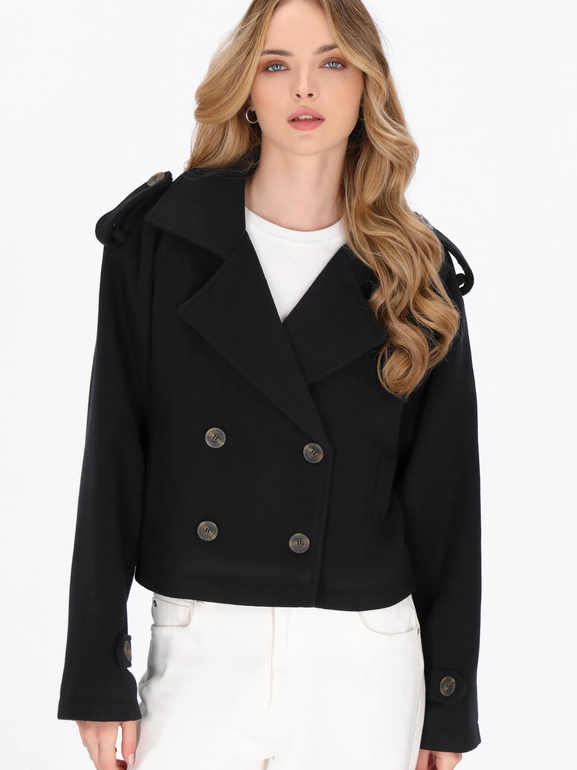 Dreimaster Damen Jacke in marine