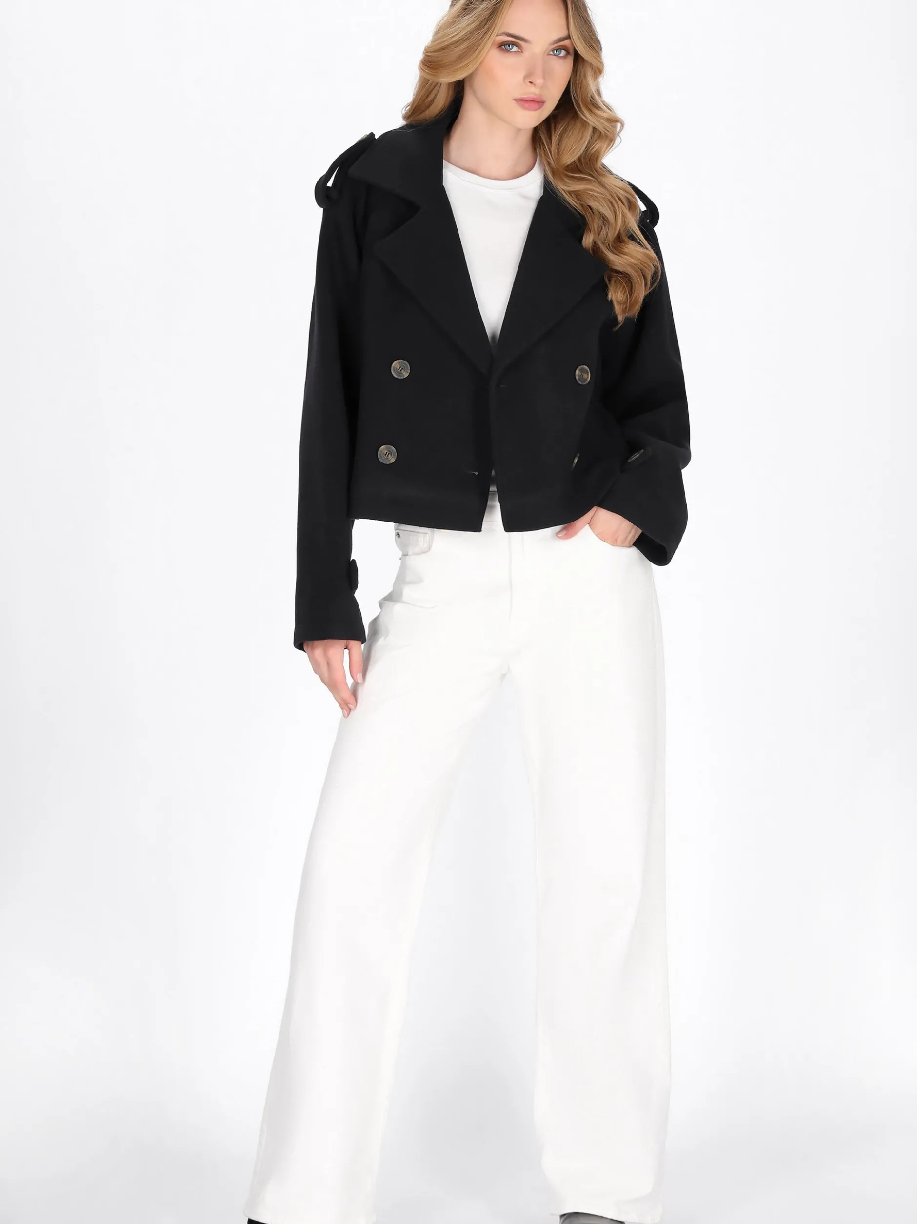 Dreimaster Damen Jacke in marine