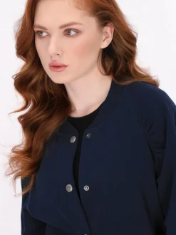 Dreimaster Damen Jacke in marine
