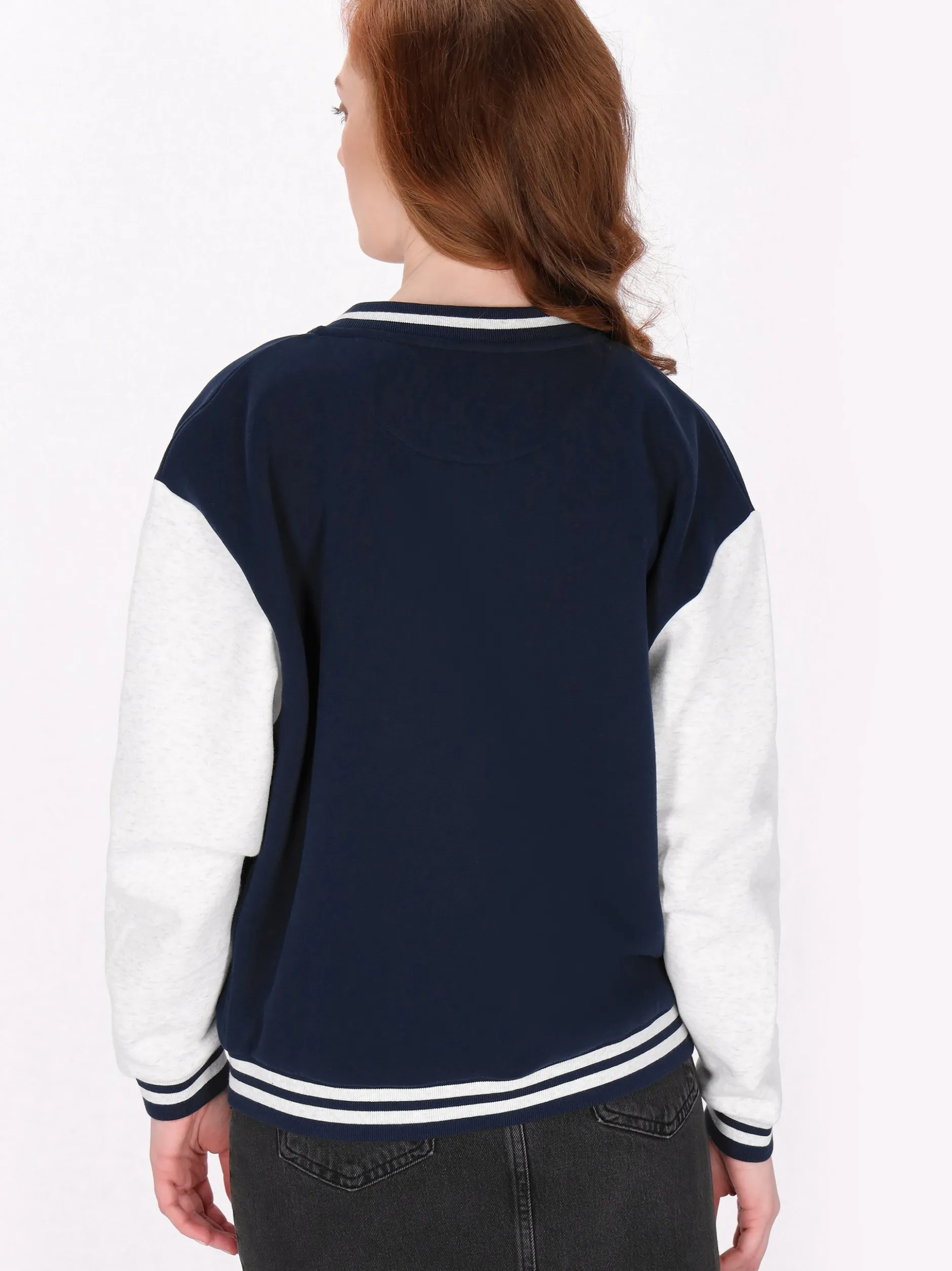 Dreimaster Damen Jacke in marine