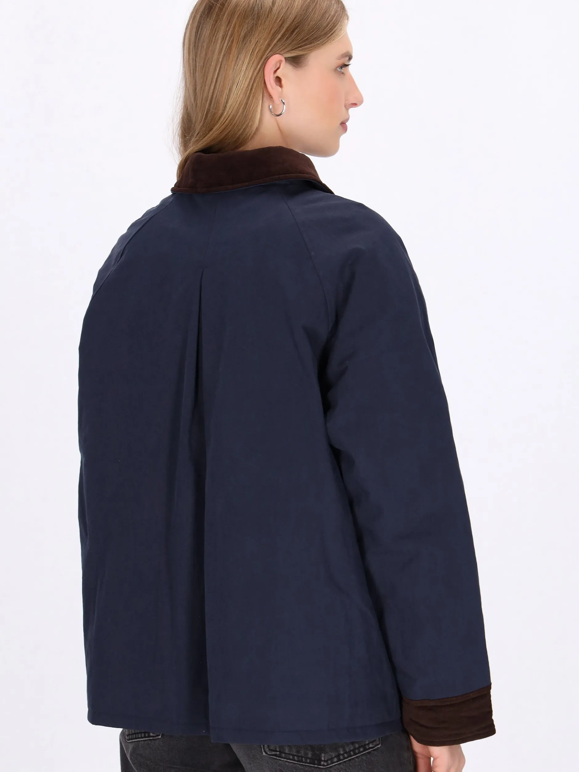 Dreimaster Damen Jacke in marine