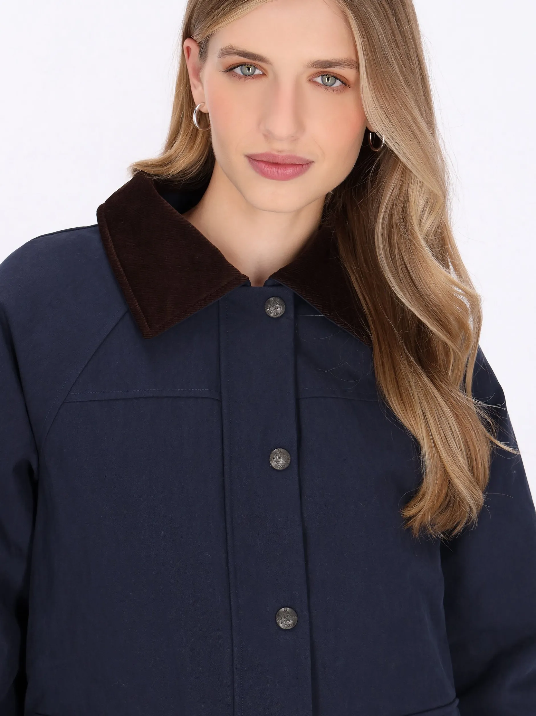 Dreimaster Damen Jacke in marine