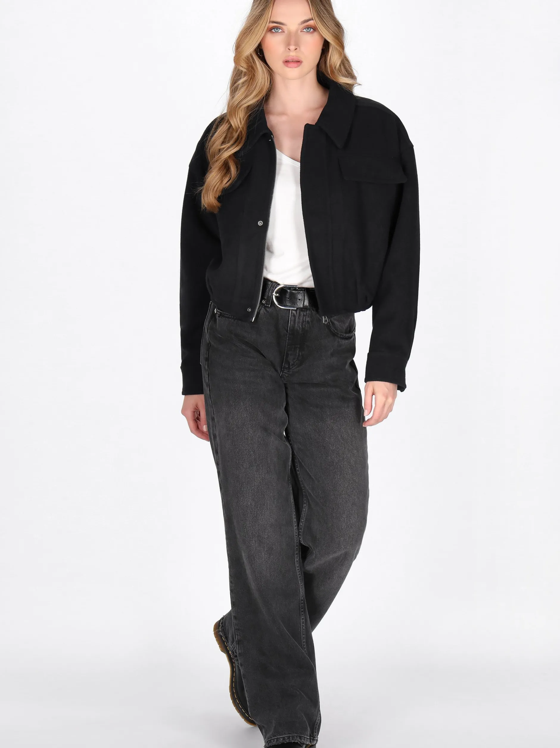 Dreimaster Damen Jacke in marine