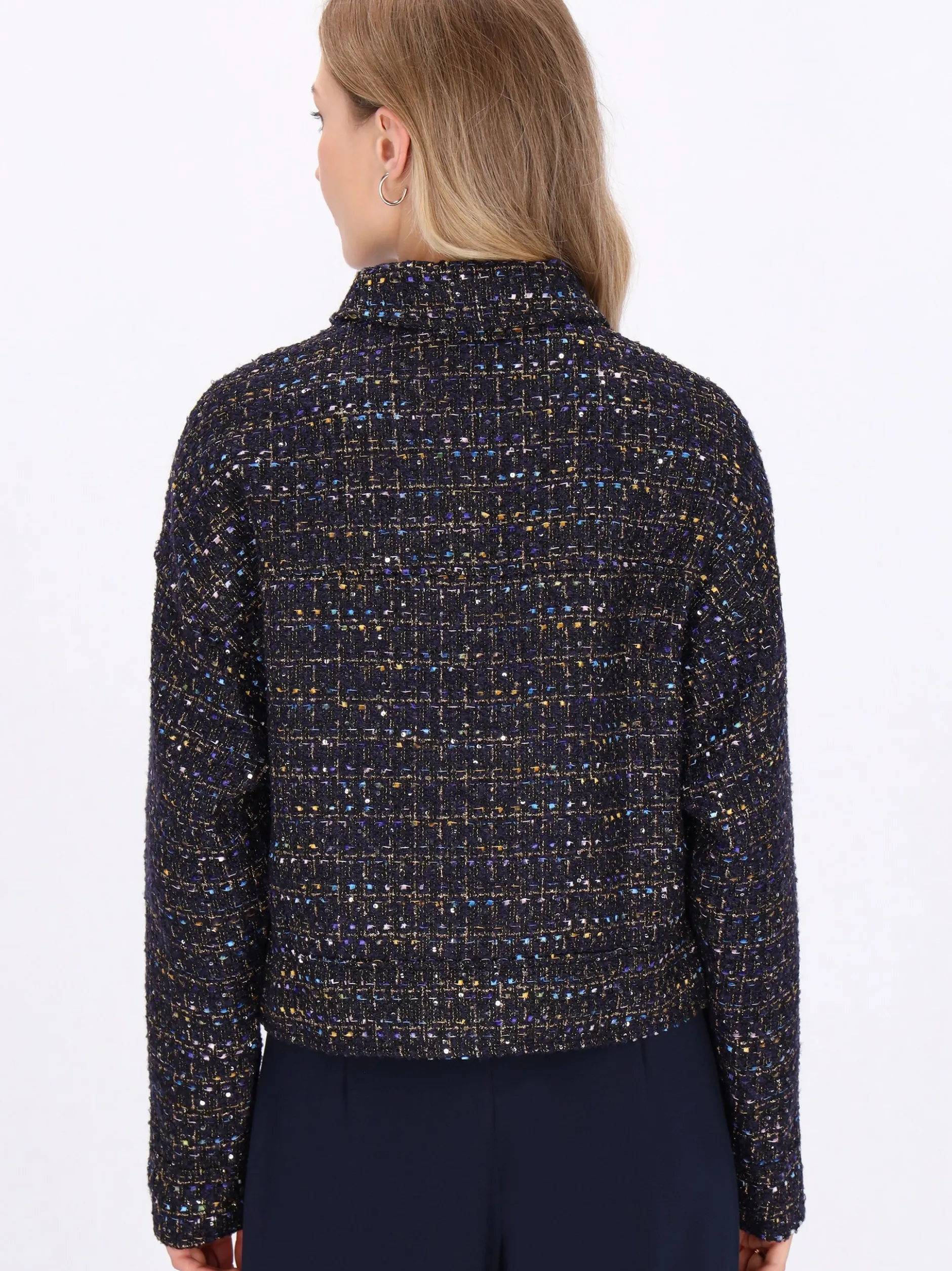 Dreimaster Damen Jacke in marine