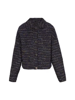 Dreimaster Damen Jacke in marine