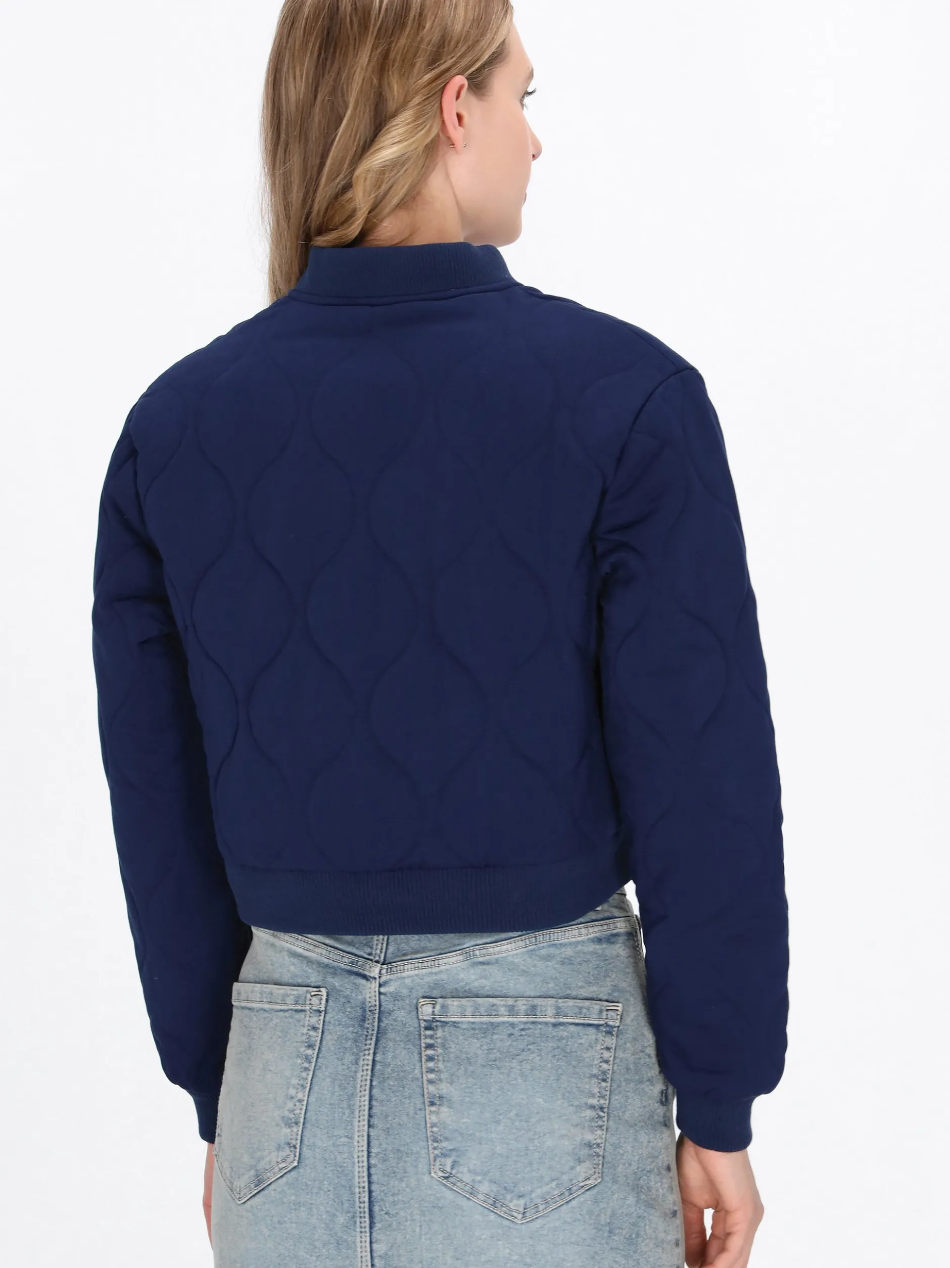Dreimaster Damen Jacke in marine