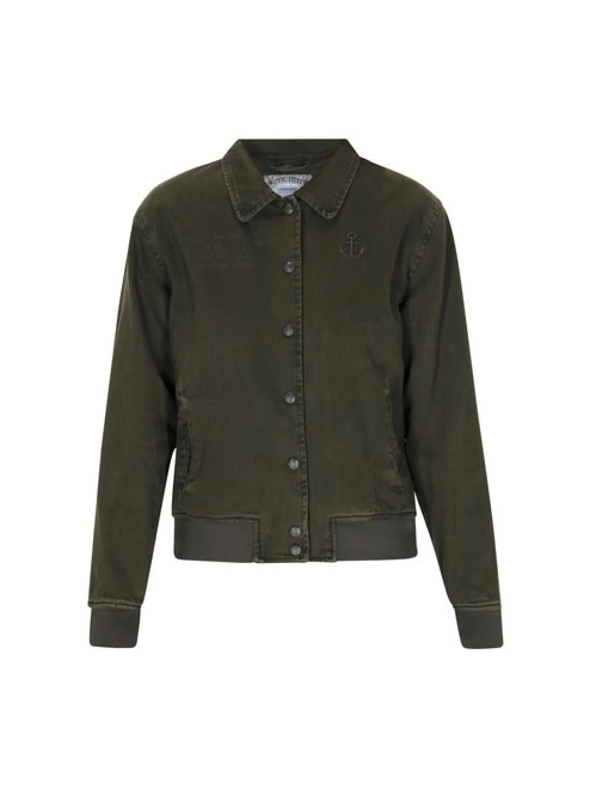Dreimaster Damen Jacke in oliv