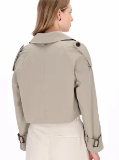 Dreimaster Damen Jacke in oliv