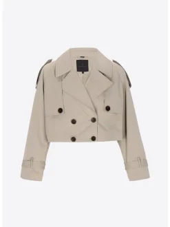 Dreimaster Damen Jacke in oliv