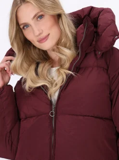 Dreimaster Damen Jacke in rot