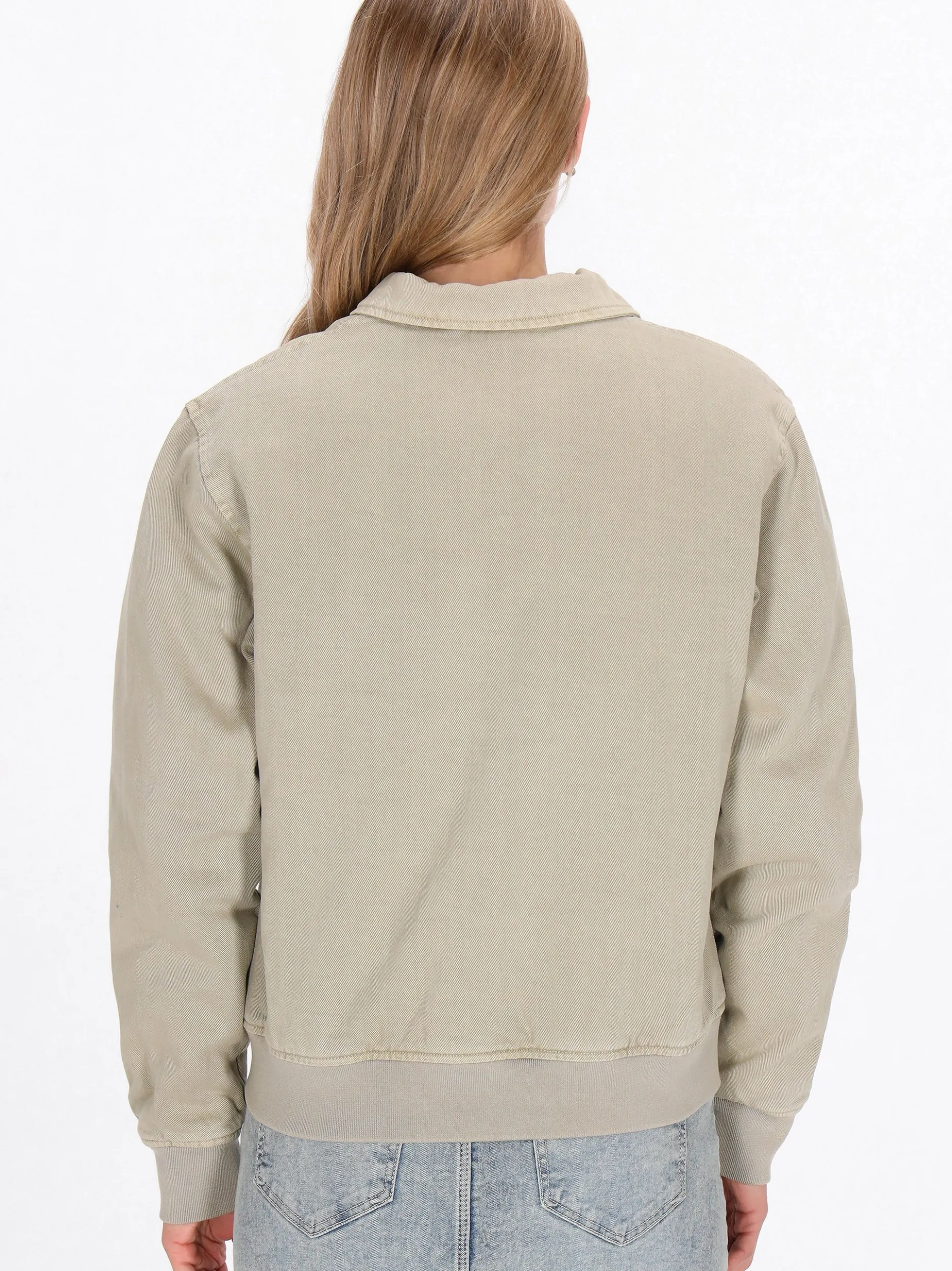 Dreimaster Damen Jacke in sand