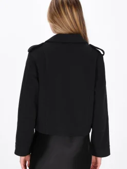 Dreimaster Damen Jacke in schwarz