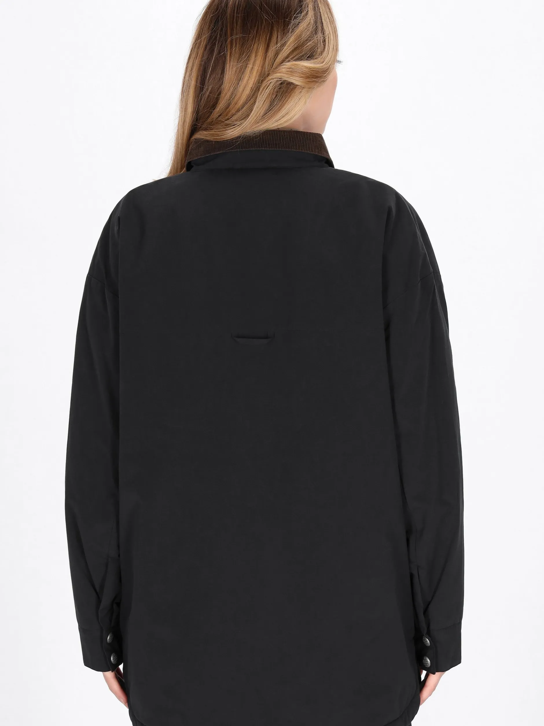 Dreimaster Damen Jacke in schwarz