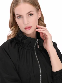 Dreimaster Damen Jacke in schwarz