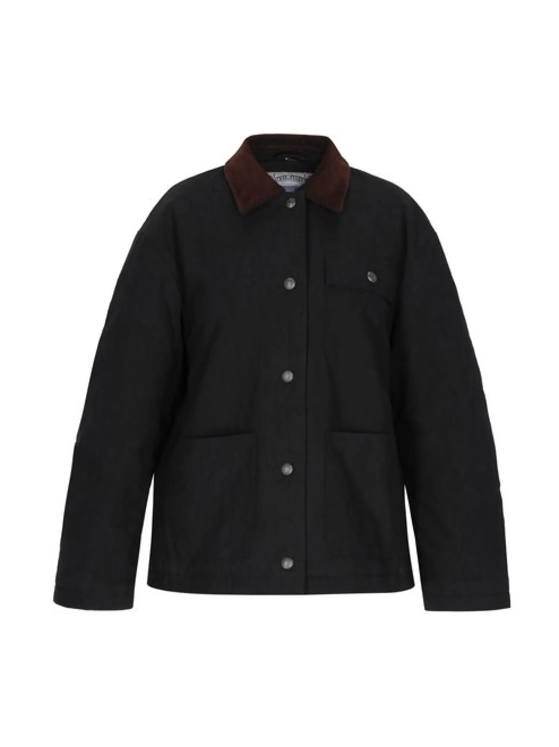 Dreimaster Damen Jacke in schwarz