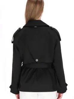 Dreimaster Damen Jacke in schwarz