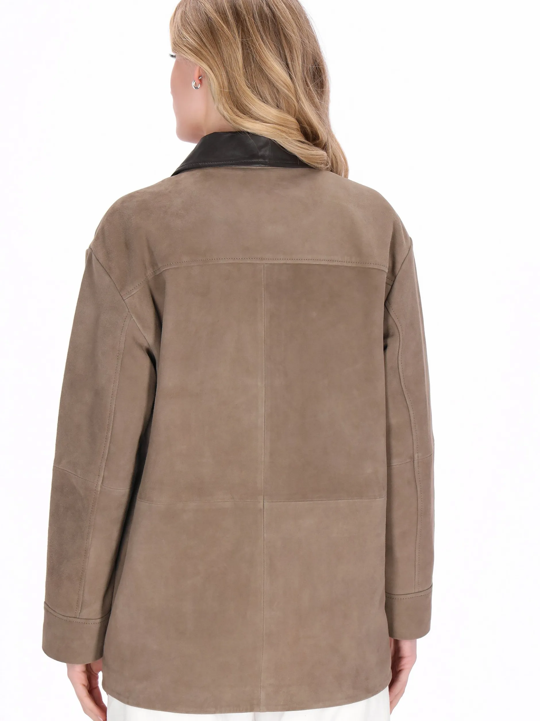 Dreimaster Damen Jacke in taupe