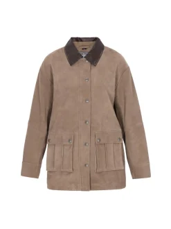 Dreimaster Damen Jacke in taupe