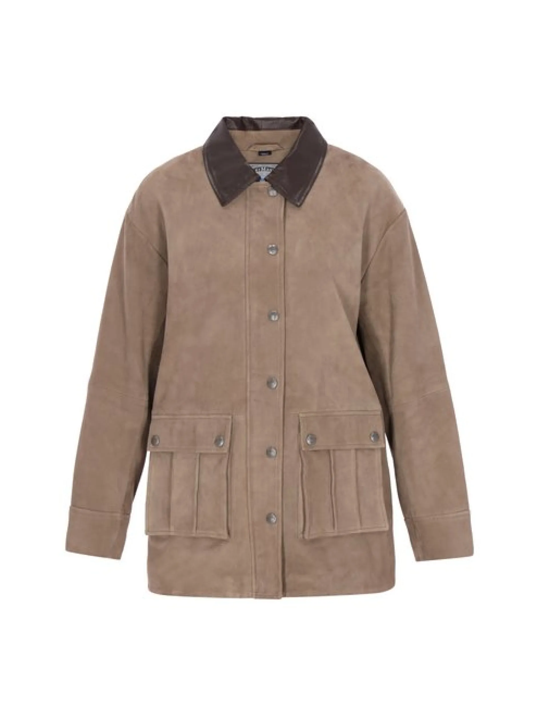 Dreimaster Damen Jacke in taupe