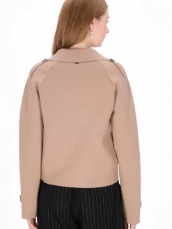 Dreimaster Damen Jacke in taupe