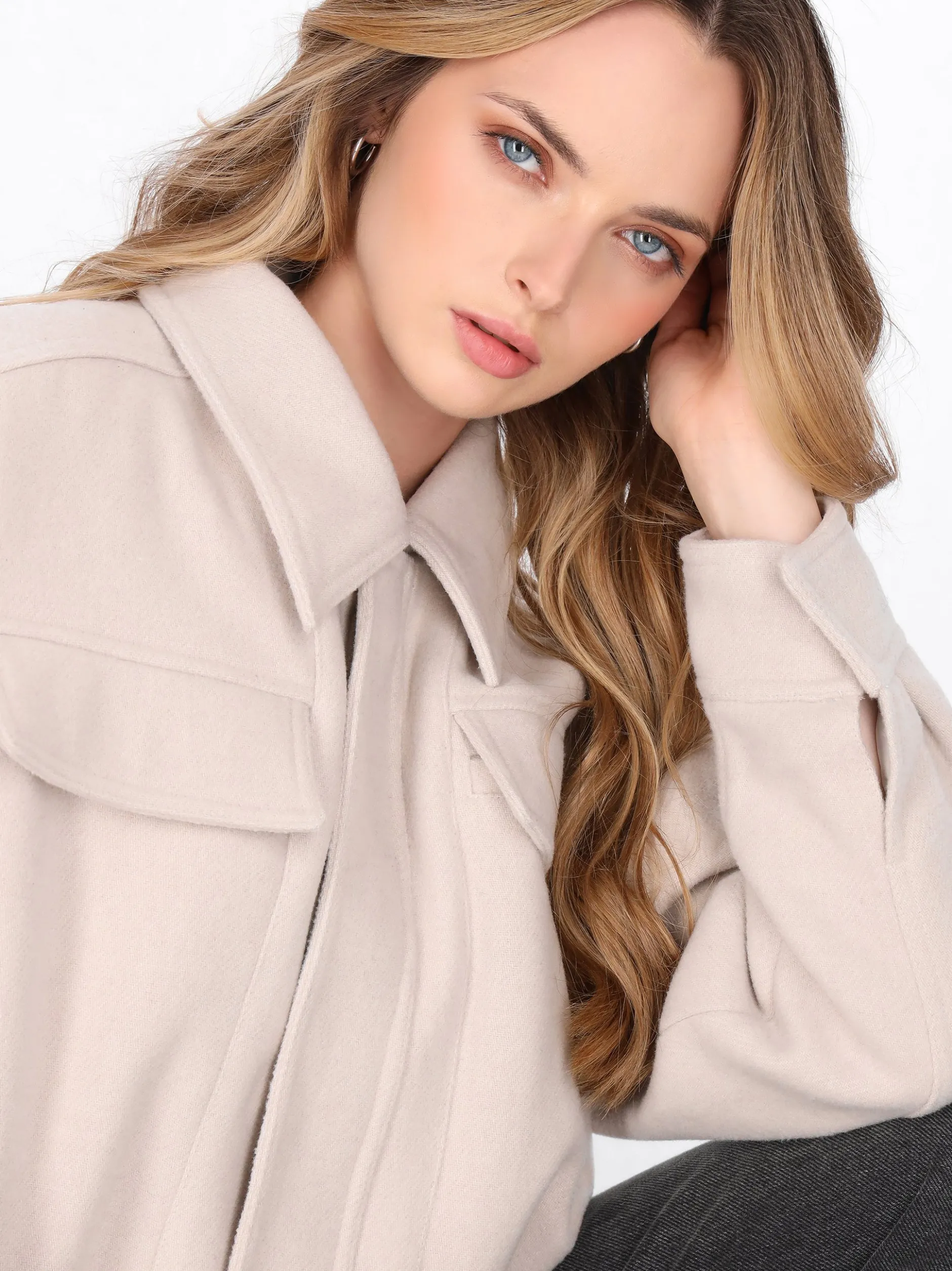 Dreimaster Damen Jacke in weiß