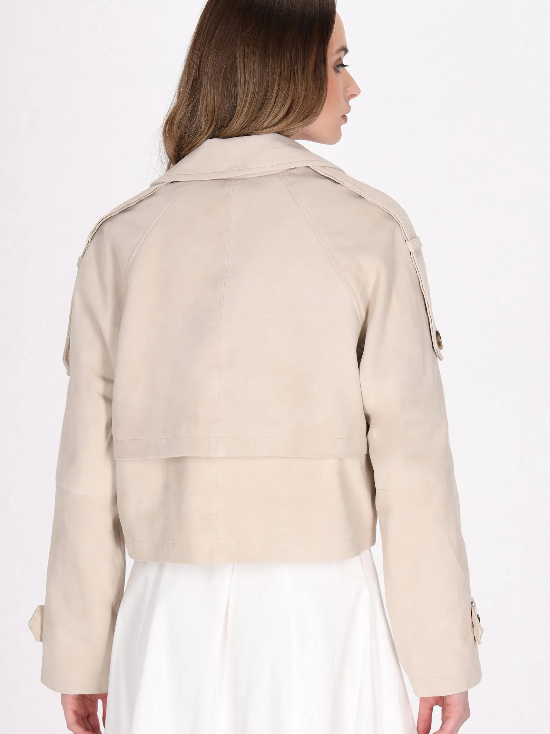 Dreimaster Damen Jacke in weiß