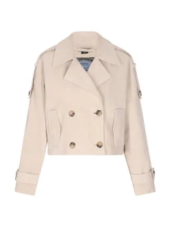 Dreimaster Damen Jacke in weiß