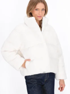 Dreimaster Damen Jacke in weiß