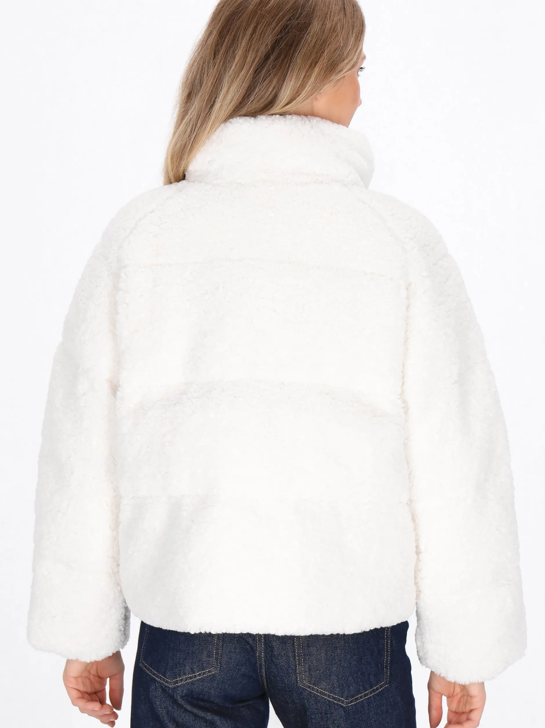 Dreimaster Damen Jacke in weiß