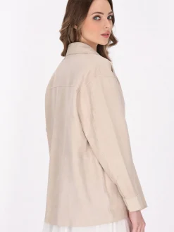 Dreimaster Damen Jacke in weiß
