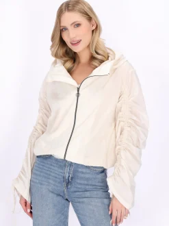 Dreimaster Damen Jacke in weiß