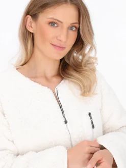 Dreimaster Damen Jacke in weiß