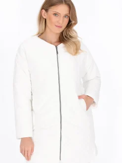 Dreimaster Damen Jacke in weiß