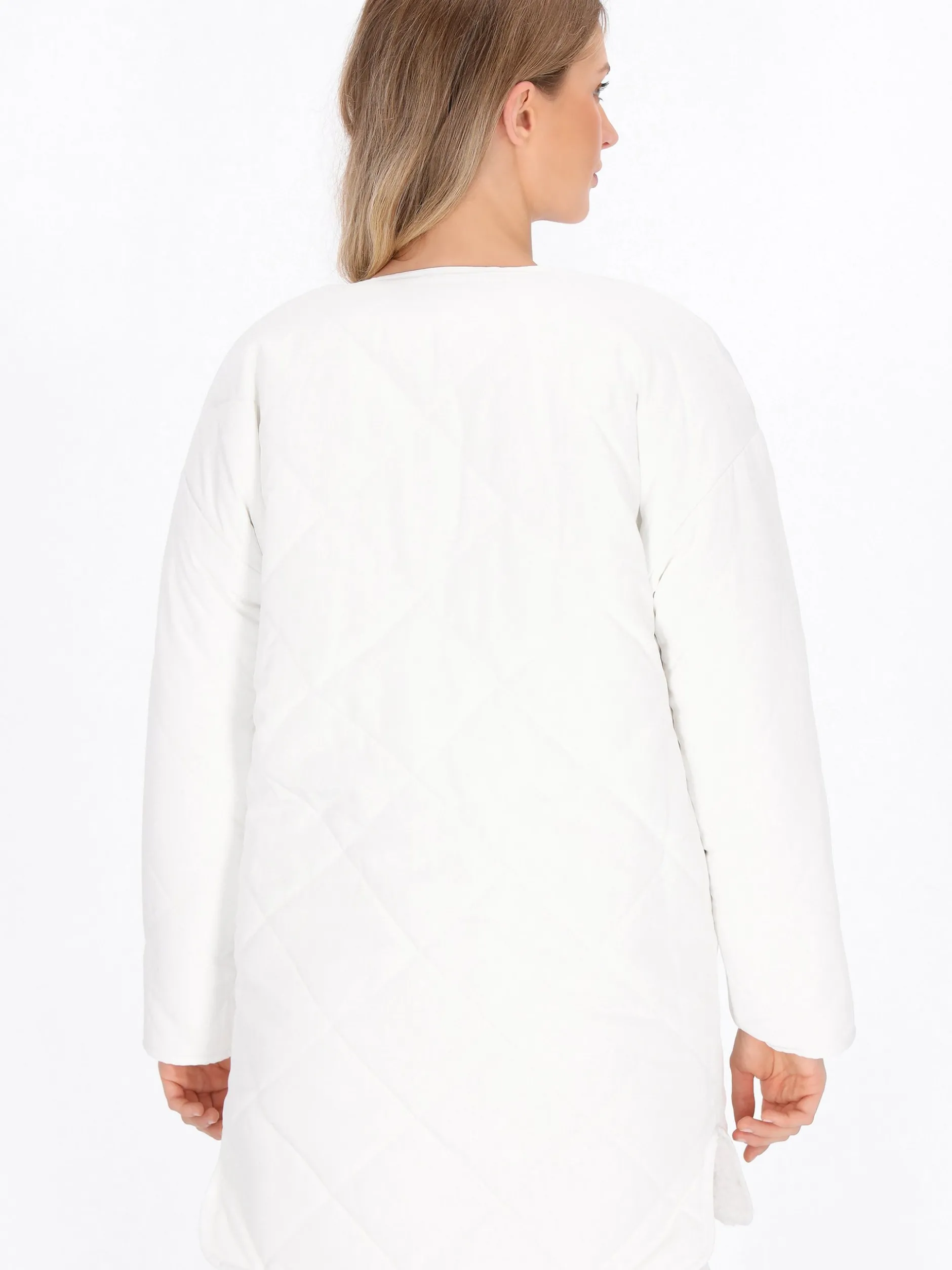 Dreimaster Damen Jacke in weiß