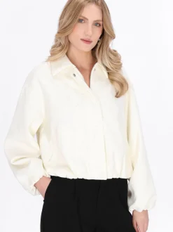 Dreimaster Damen Jacke in weiß