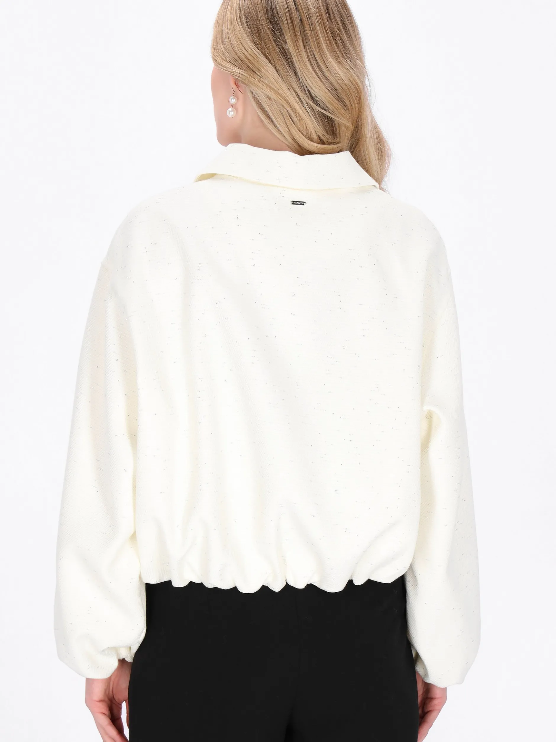 Dreimaster Damen Jacke in weiß