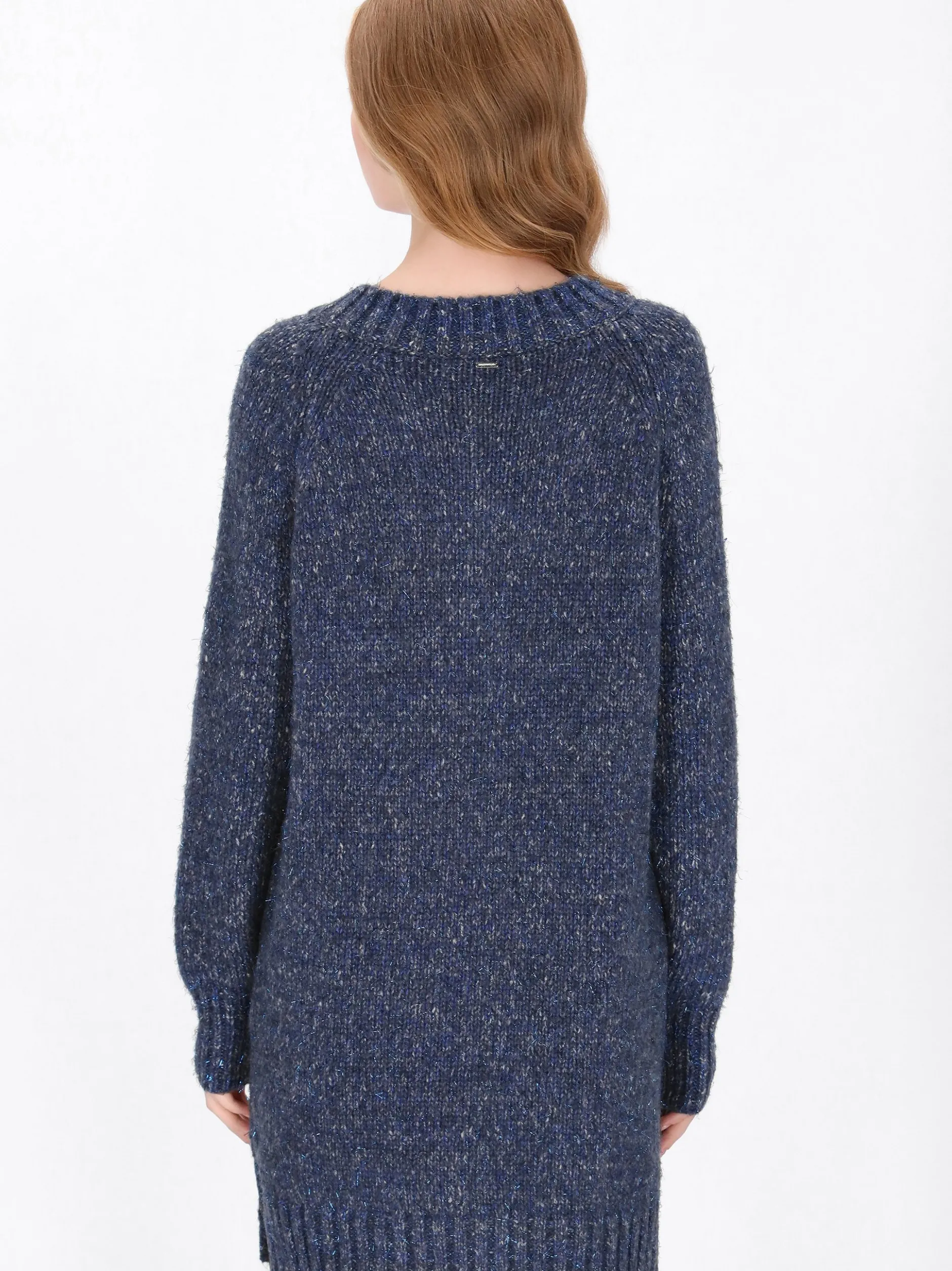 Dreimaster Damen Kleid in blau - Länge: mittel