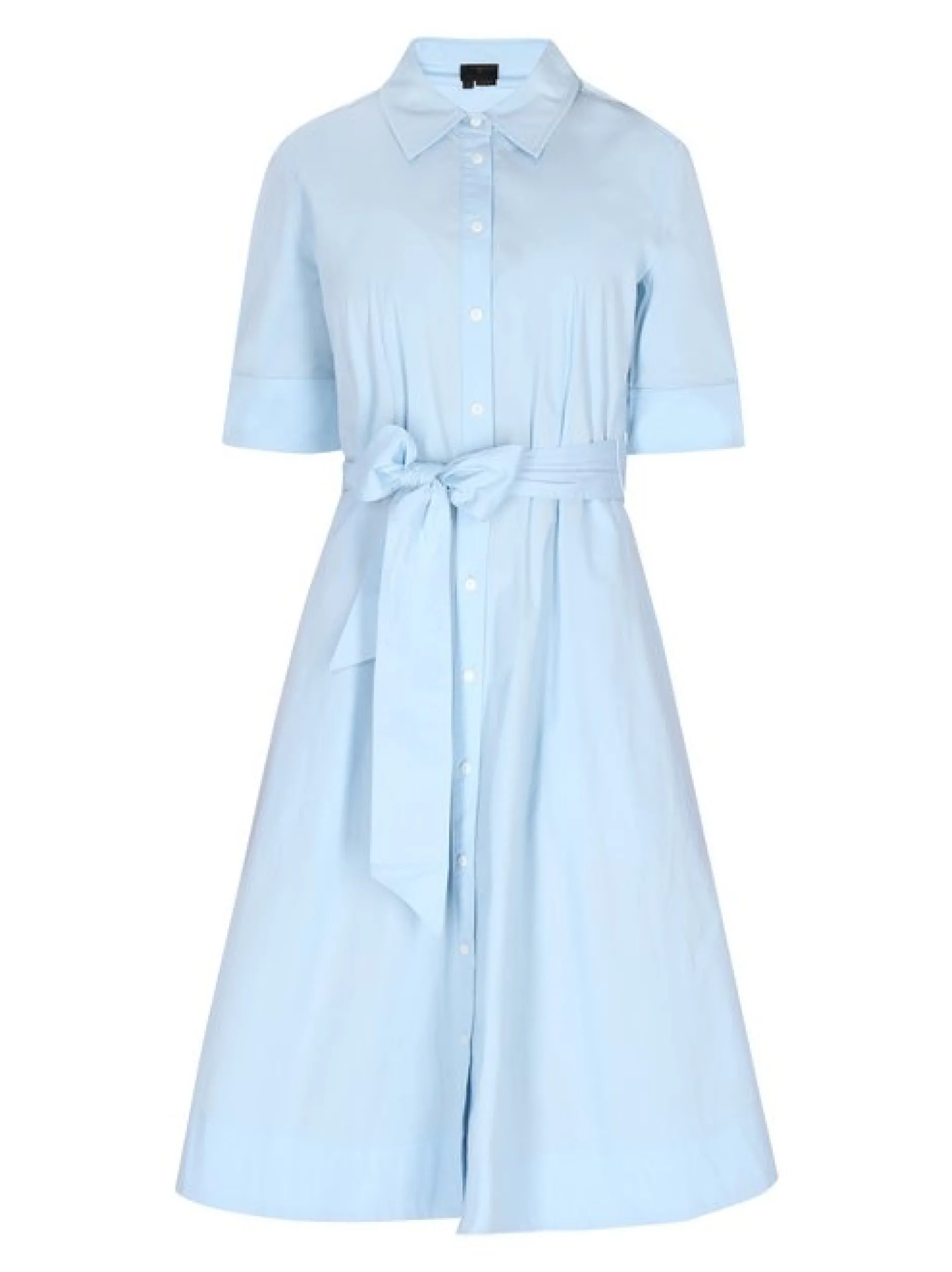 Dreimaster Damen Kleid in hellblau - Länge: mittel