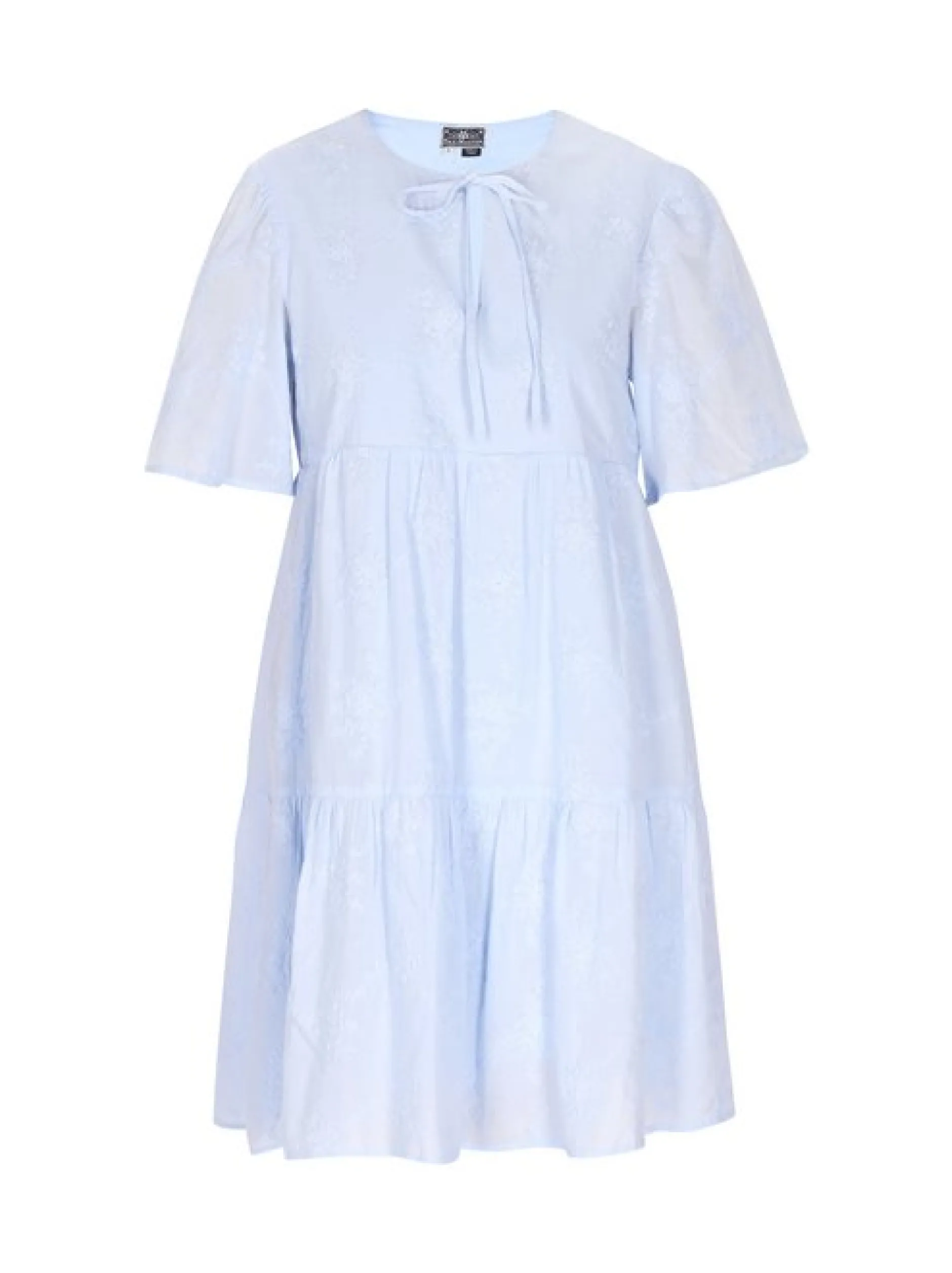 Dreimaster Damen Kleid in hellblau - Länge: mittel