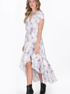 Dreimaster Damen Kleid in mehrfarbig - Länge: mittel