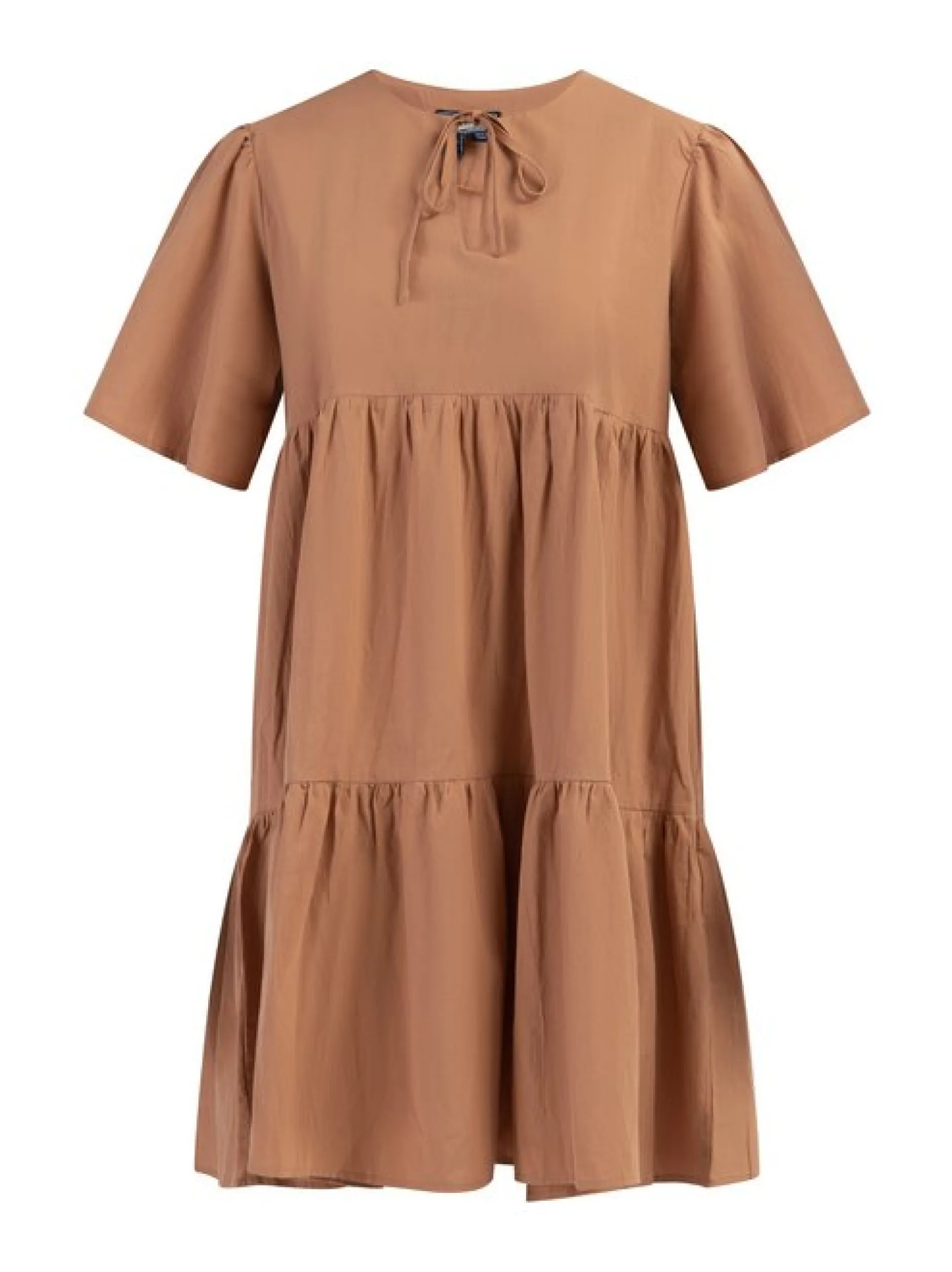 Dreimaster Damen Kleid in nougat - Länge: mittel